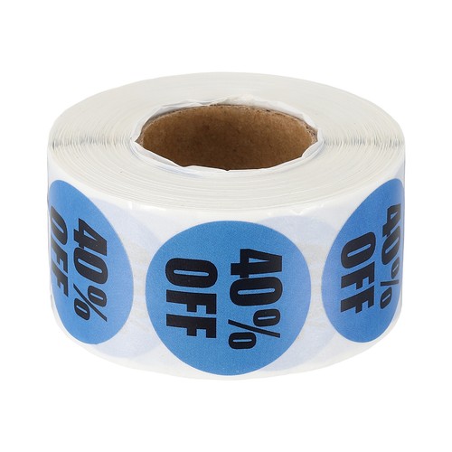 500 pezzi adesivi sconto - pezzi,