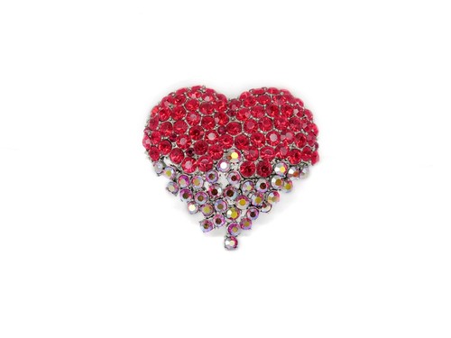 Spilla cuore rucinni - cuore, argento