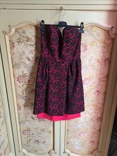 ABITO DONNA MINI ELEGANTE SCARAONATI TAGLIA M IN PIZZO 