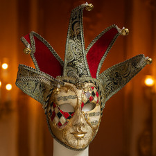 Maschera giullare veneziano