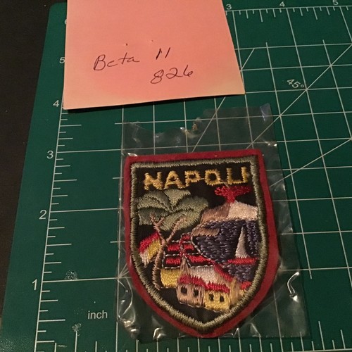 Napoli embroided sew on - -, sew-on