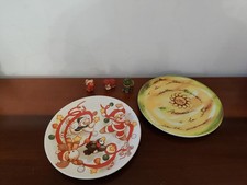 Lotto Due Piatti E Tre Mini Animali Thun. Perfetti.