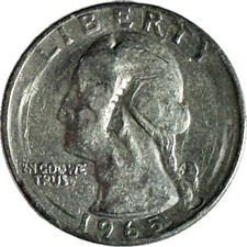 1965 Washington Quarter