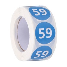 500 Pezzi 1 Rotolo Adesivi