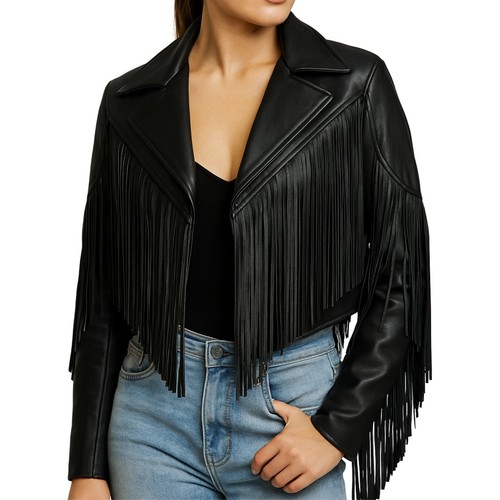 Giacca donna vera - pelle, con