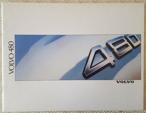 Depliant volvo 480 in - 480,