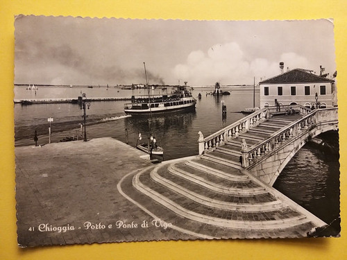 Chioggia porto e - (venezia).,