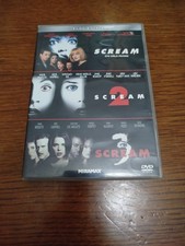 BOX 3 DVD TRILOGIA SCREAM 1 2