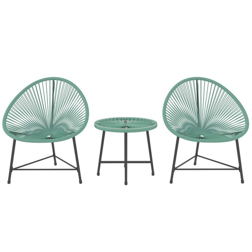 Set bistrot rattan con - bistrot,