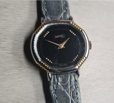 VINTAGE EBERHARD  MODELLO 176   CORONA ORO  + CINTURINO ORIGINALE EBERHARD