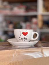 Set 6 tazzine caffè con piattini