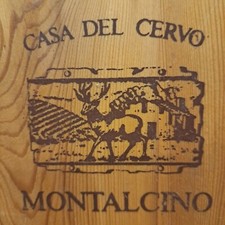 Cassa in Legno #Montalcino Casa del Cervo #Vintage