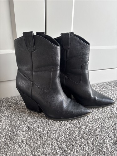 Stivaletti western neri - h&m,