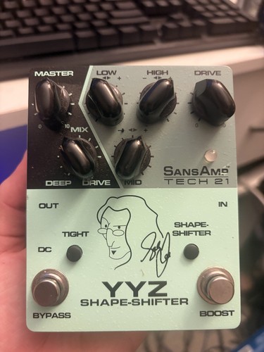 Sansamp tech21 geddy lee yyz - tech21,