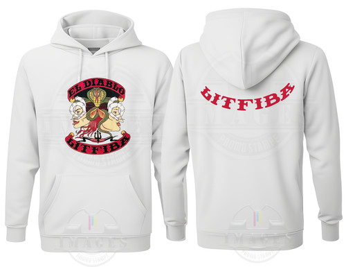 Felpa litfiba diablo con - felpa, el