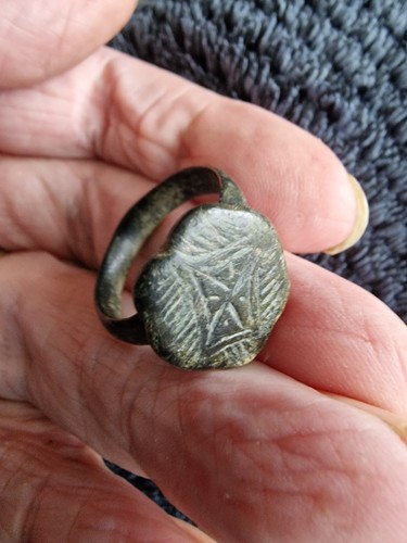 Anello antico romano - , in