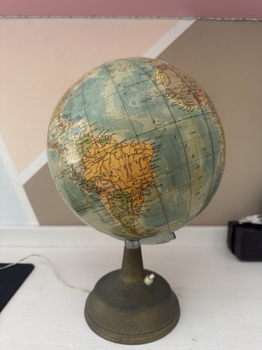 Mappamondo vintage anni - mappamondo,