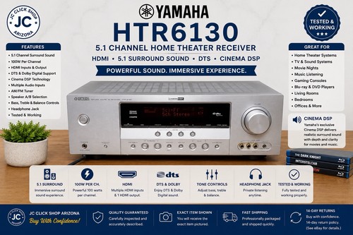 Yamaha htr6130 ch - htr6130, home