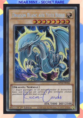 Dragon blanc aux - blanc, bleus