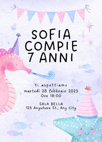 Invito inviti personalizzato - invito,