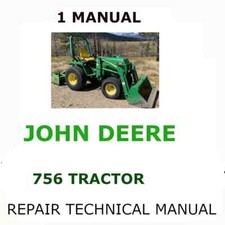 JOHN DEERE 756 COMPACT UTILITY