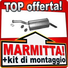 Silenziatore Posteriore per