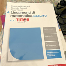 Lineamenti di matematica 4