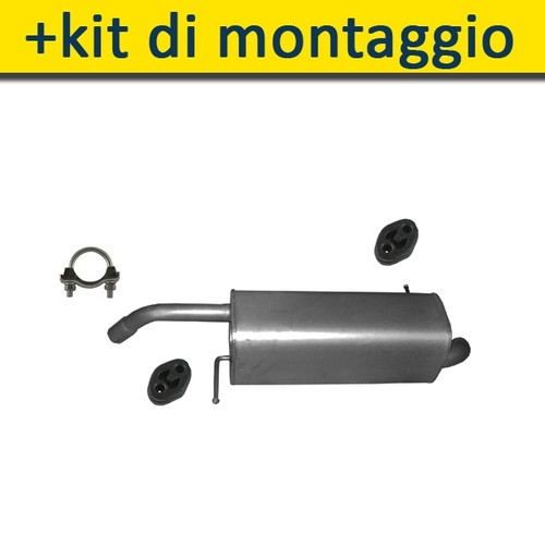 Silenziatore marmitta - silenziatore,