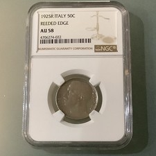 50 Centesimi 1925 “Leoni” rigato