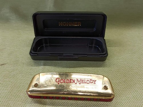 Hohner golden melody armonica - golden,