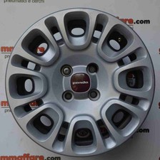 4 cerchi ferro fiat panda 500