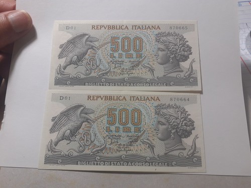 Banconote sequenza lire - n.2,