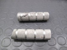 PEDANE APPOGGIAPIEDI MOTO UNIVERSALI FOOT PEGS MOTORCYCLE