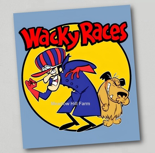 Fridge magnet wacky races - magnet,