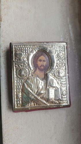 Piccola icona argento gesu - piccola,