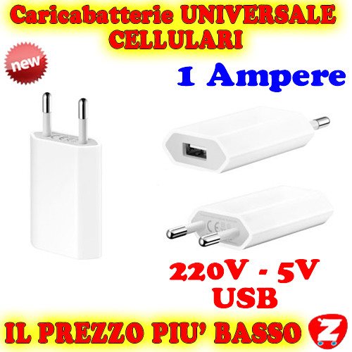 Adattatore caricabatteria - adattatore, a