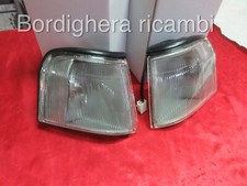 COPPIA FRECCE FANALINI ANTERIORI DX SX BIANCHE FIAT UNO TIPINO MK2 1989 AL 1994