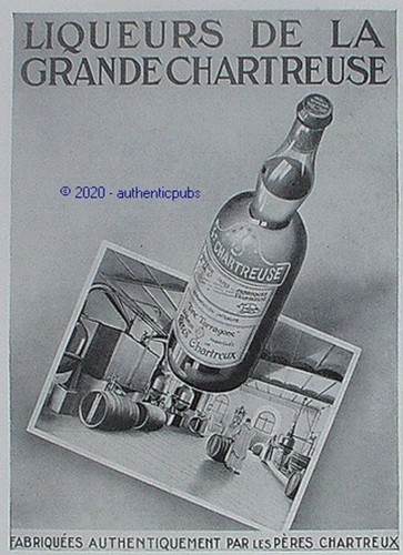 Publicite grande chartreuse - publicite, la