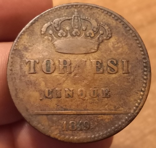 Tornesi 1819 regno due - 5,