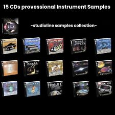 15 CD,s CD campione strumento ++STUDIOLINE++ nicebyte per uso professionale++