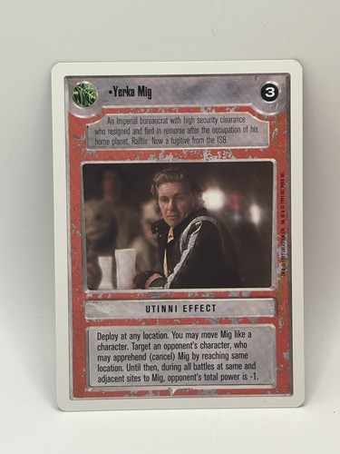 1995 star wars ccg - wars, limited