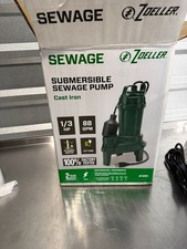Zoeller 1261 3hp 88gpm pompa - 1/3hp,
