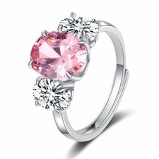 Anello aperto tre pietre