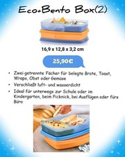 Tupperware eco bento box - tupperware,