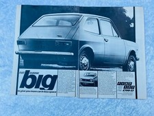 FIAT 127 1971 POSTER ADVERT A4