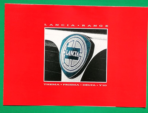 Brochure vendita lancia range - lancia,