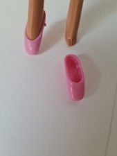 BARBIE MATTEL SCARPE SHOES BALLERINA DANZA MALAYSIA ROSA DANCE OUTFIT 