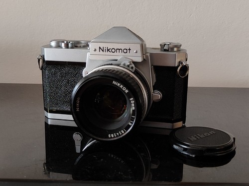 Fotocamera analogica nikomat - fotocamera,