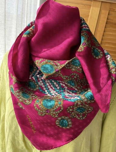 Chanel foulard seta - foulard,