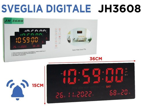 Orologio digitale parete - x,